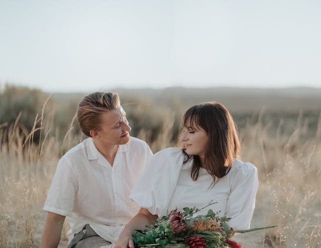 Happy couple